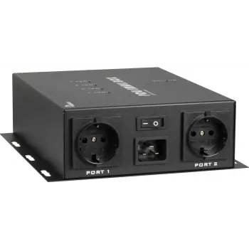 Strāvas sadalītājs INTER-TECH IPC PDU SA-0416EU 16A ar 4 pārslēdzamām kontaktligzdām