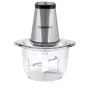 Elektriskais virtuves smalcinātājs HEINRICH'S HMZ 8850, 500 W, 2 L bļoda, 4 asmeņi, tehnopolimērs, sudraba
