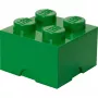 LEGO Storage Brick 4 Green, Uzglabāšanas kaste Zaļa