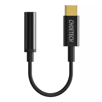Audio adapteris CHOETECH USB Type-C (vīrišķais) uz 3.5mm AUX (sieviešu) Modelis AUX003
