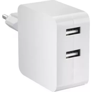 VOLTCRAFT SPS-2400/2+WH-N VC-11331785 USB lādētājs kontaktligzdā, 2 x USB, 4800 mA