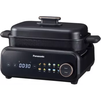 Panasonic 4-in-1 NF-GM400KXE daudzfunkciju tvaikonis-grils melns, 4 funkcijas