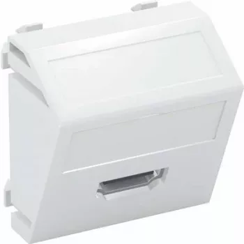 OBO Bettermann Multimediju turētājs HDMI MTS-HD S RW1 kontaktligzda ar skrūvi 45x45mm (6104814)