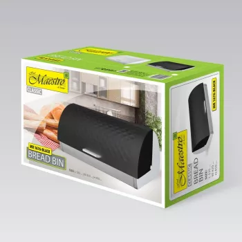 Maestro MR-1676-BLACK maizes kaste, melna