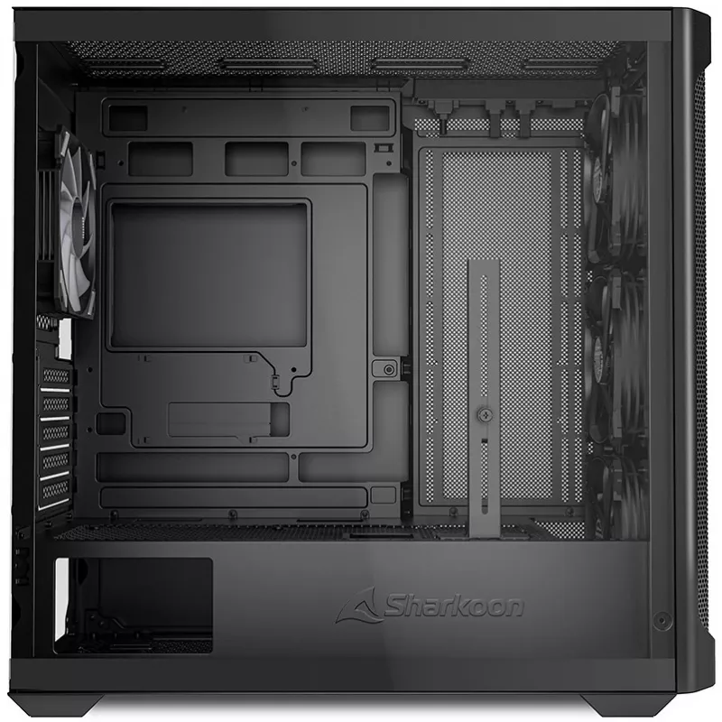 Sharkoon MK4W RGB Strip Micro Tower Melns