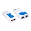 PoE tīkla kabeļu testeris LANBERG NT-0402 ar RJ-45/RJ-11 atbalstu, LED indikatoriem