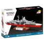 Konstruktors Cobi Kaujas kuģis Tirpitz 593 daļas, mēroga modelis