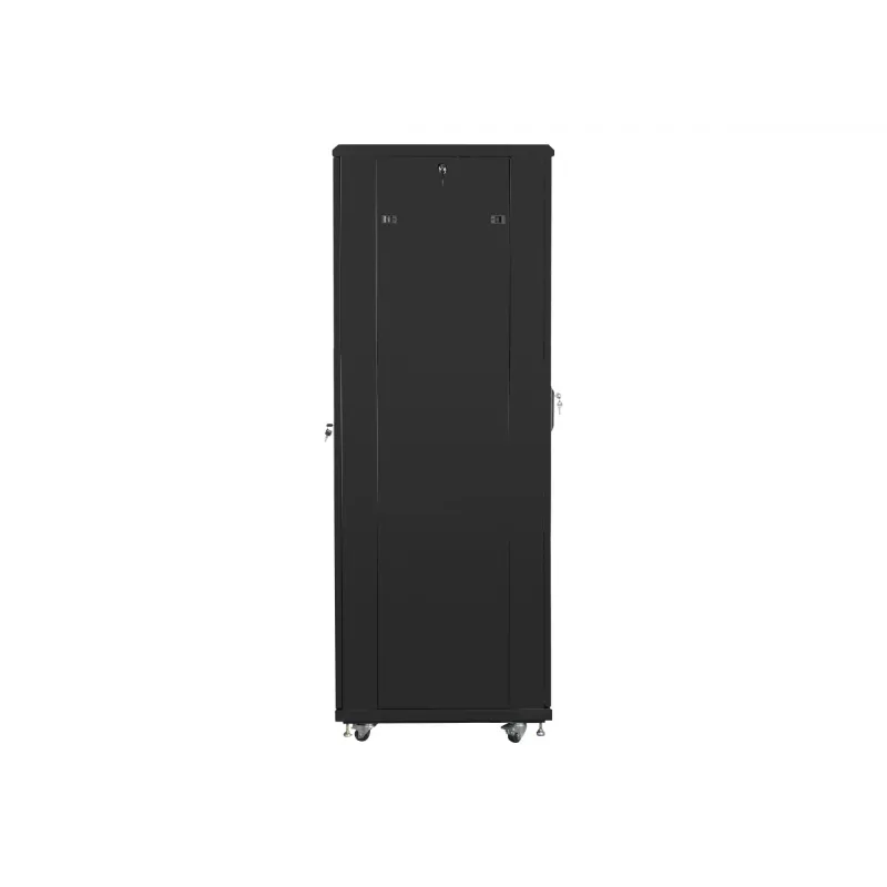 Brīvi stāvošs skapis LANBERG FF01-6842-23B 42U, 800 mm dziļums, 600 mm platums, 95 kg, IP20, melns