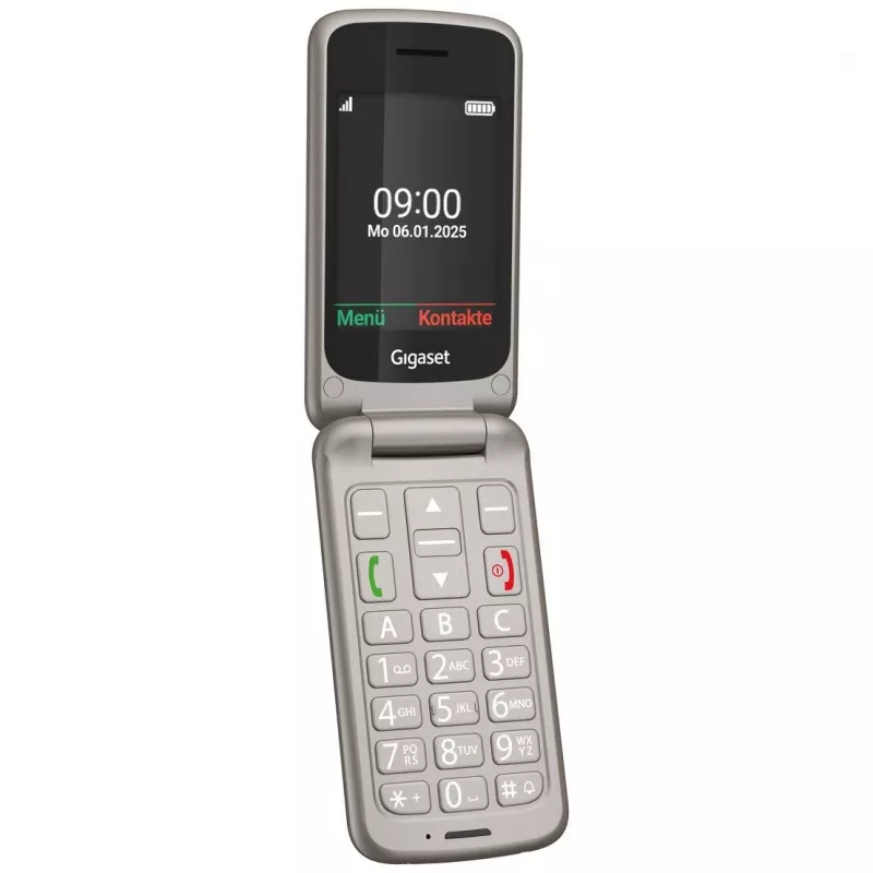 Senioru telefons Gigaset GL595 2.8 collu 0.3 MP pelēks