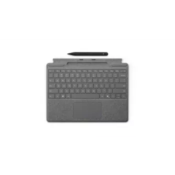 Microsoft Surface Pro tastatūra ar Slim Pen QWERTY angļu platīna