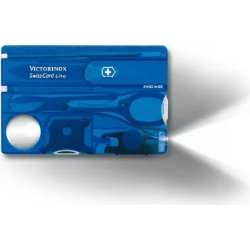 SwissCard Lite Victorinox 0.7322.T2 – daudzfunkcionāla karte kabatas naža vietā