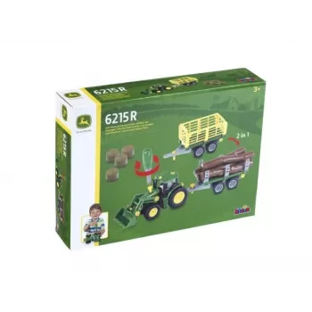 Transportlīdzekļu komplekts Theo Klein 3906, rotaļu traktors ar piekabi, 1:24, 3+ gadi