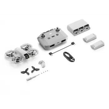 DJI Neo Fly More Combo (DJI-RC-N3) — viegls 135g dronis ar 4K Ultra HD kameru, 3x akumulatori, tālvadības pults