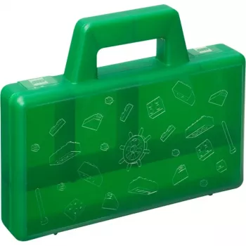 Uzglabāšanas kaste Room Copenhagen Sorting Box LEGO 40870003 Zaļa – modulārs organizators saderīgs ar būvēšanas rotaļlietām