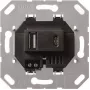 Gira USB barošanas avots 2-vietu Type A/C ieliktnis 236900