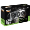 Grafikas karte Inno3D GeForce RTX 5070 Ti — 16 GB GDDR7, PCIe 5.0, 256-bit, 3x DisplayPort 2.1b + HDMI 2.1b