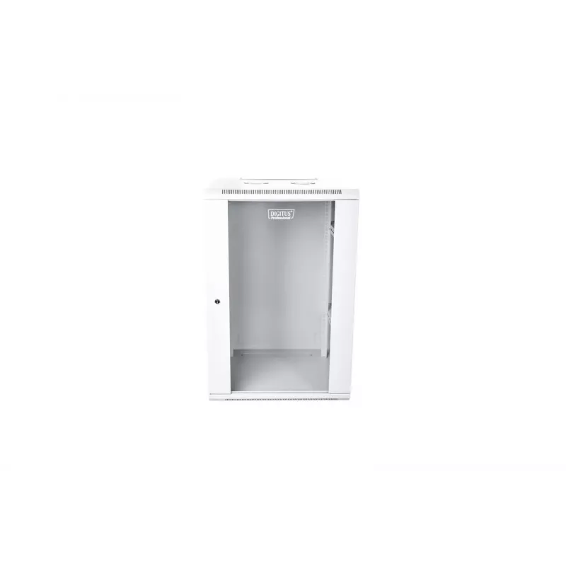 Digitus DN-W19 15U/600 sienas stiprinājuma skapis 19 inch 15U gaiši pelēks RAL 7035