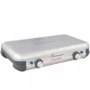 Portatīvā grila plīts Campingaz 2213311, 2 zonu, 5,4 kg, 490×350 mm, melna/pelēka/sudraba