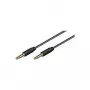 Microconnect IPOD012 audio kabelis 1 m 3.5mm Melns