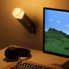 Galda lampa Paladone Torch Light PP9202MCFV3 Minecraft dizains, bateriju darbināma
