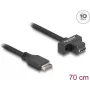 DeLOCK USB kabelis, Type-E Key A 20-pin vīrietis uz USB Type-C sieviete, 70 cm