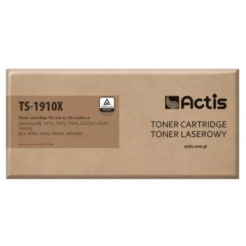 Tonera kasetne ACTIS TS-1910X saderīga ar Samsung MLT-D1052L, melna, 2500 lapas, standarta ietilpība