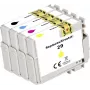 Renkforce tintu komplekts Epson T2986 (C13T298640) saderīgs Melns, Ciāns, Fuksīns, Dzeltens RF-5705460 (RF-5705460)