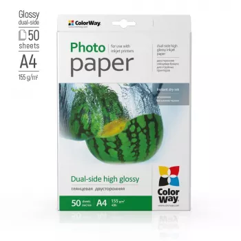 Foto papīrs ColorWay PGD155050A4 155 g/m² A4 50 loksnes
