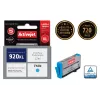 Activejet AH-920CCX tintes kasetne, paredzēta HP 920XL CD972AE vietā, Premium, 12 ml, ciāna