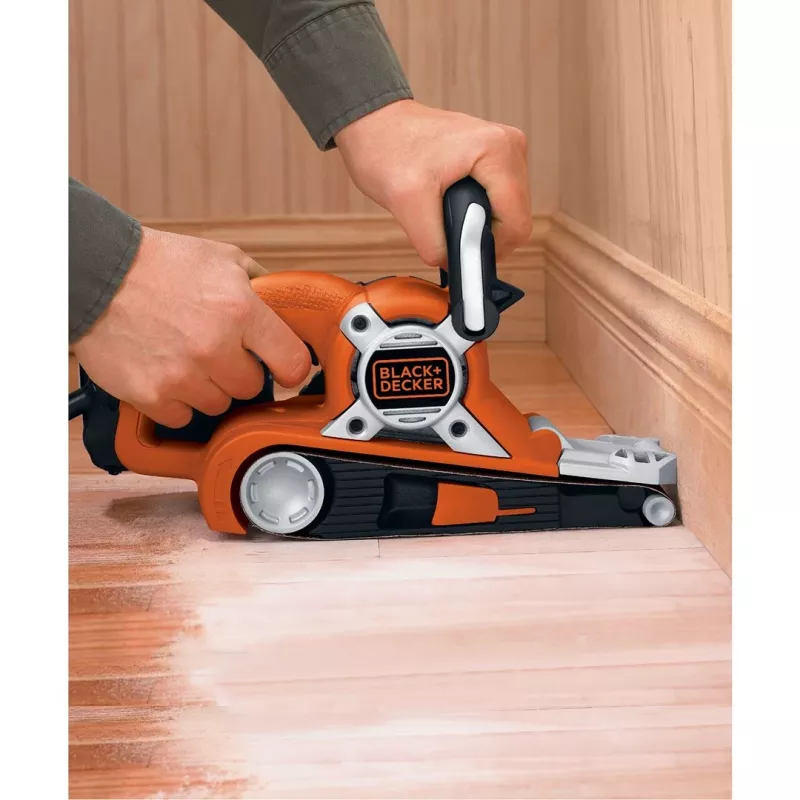 Black & Decker KA88 portatīvā lentaslīpmašīna, oranža