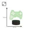 Galda lampa MANTA SNL57RGB RGB 3D gaismas dekorācija