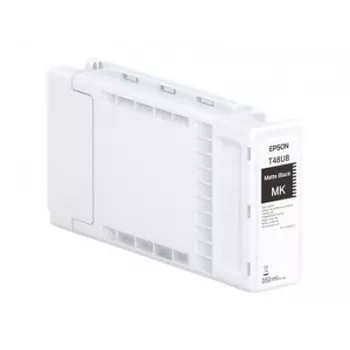 Epson UltraChrome Pro 6 Matte Black T48U80N oriģinālā tintes kasetne, 350 ml
