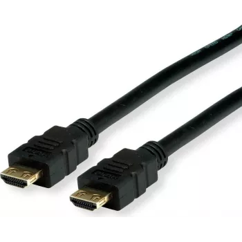 HDMI kabelis VALUE 11.99.5696 10 m, HDMI 2.0, 4K@60Hz, zeltīti kontakti