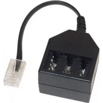 ISDN adapteris ShiverPeaks 71017-1 Western spraudnis 6/4 uz TAE