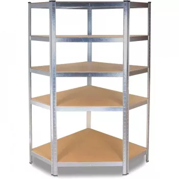 Dārza instrumentu plaukts Top e shop Rack GC9030 — cinkots tērauds un MDF, 900x300x1800 mm, brīvi stāvošs/pie sienas, 875 kg slodze