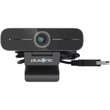 Tīmekļa kamera Plusonic PSMG104 1080p HD ar iebūvētu mikrofonu, USB savienojums