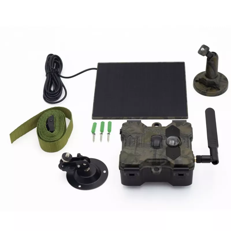 Technaxx 4G Wildcam TX-189 āra kamera 4MP CMOS ar saules paneli