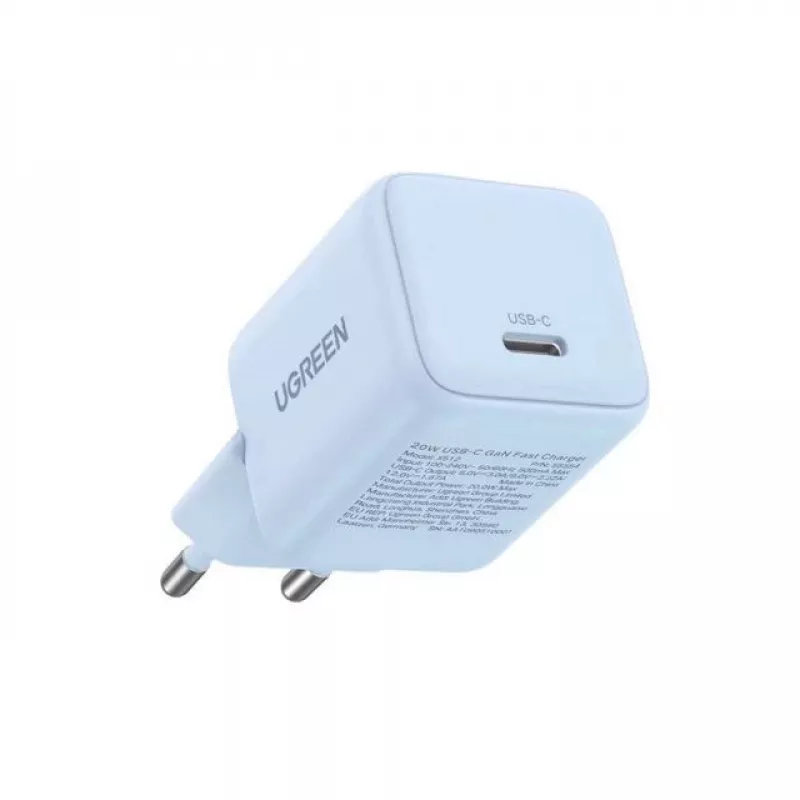 UGREEN X512 20W GaN USB-C lādētājs - zils