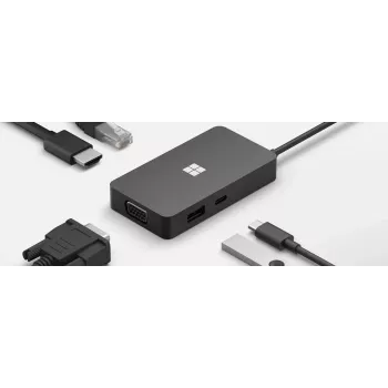 Microsoft 1E4-00002 Laptop Dock Melns