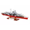Konstruktors Cobi Kaujas kuģis Tirpitz 593 daļas, mēroga modelis