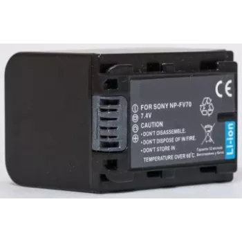 Papildu baterija NP-FV70 7.2V 2000mAh saderīgām videokamerām un ierīcēm