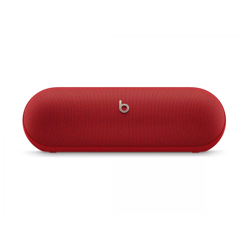 Beats Pill Statement Red — portatīvais Bluetooth skaļrunis, ūdensnecaurlaidīgs
