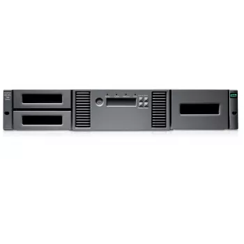 HPE MSL2024 lentes bibliotēka ar 1x LTO-8 SAS piedziņu un 15x 30TB kasetēm