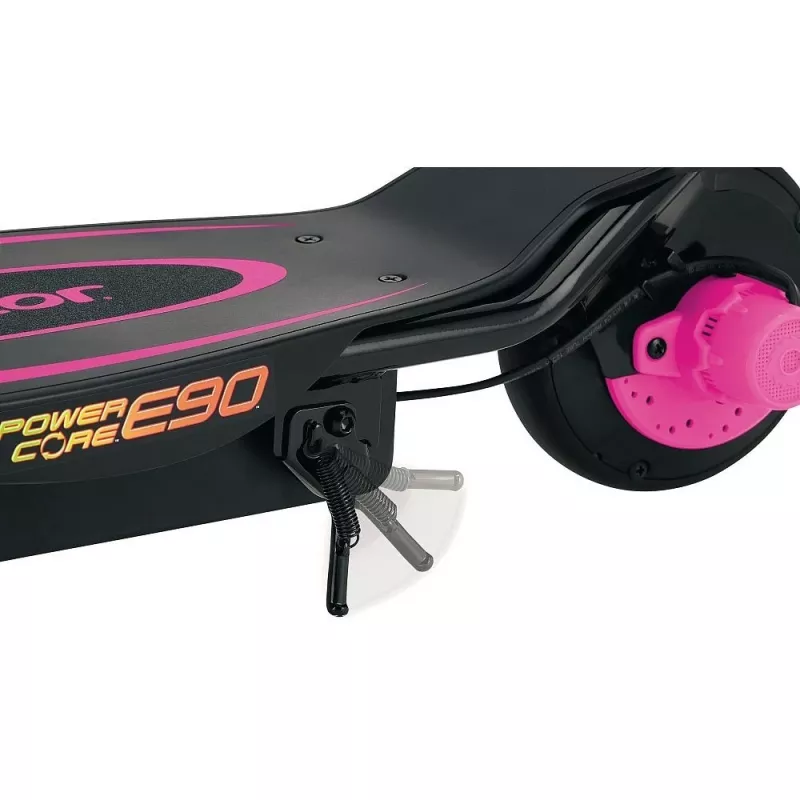 Razor Power Core E90 elektriskais skrejritenis 16 km/h Melns, Rozā