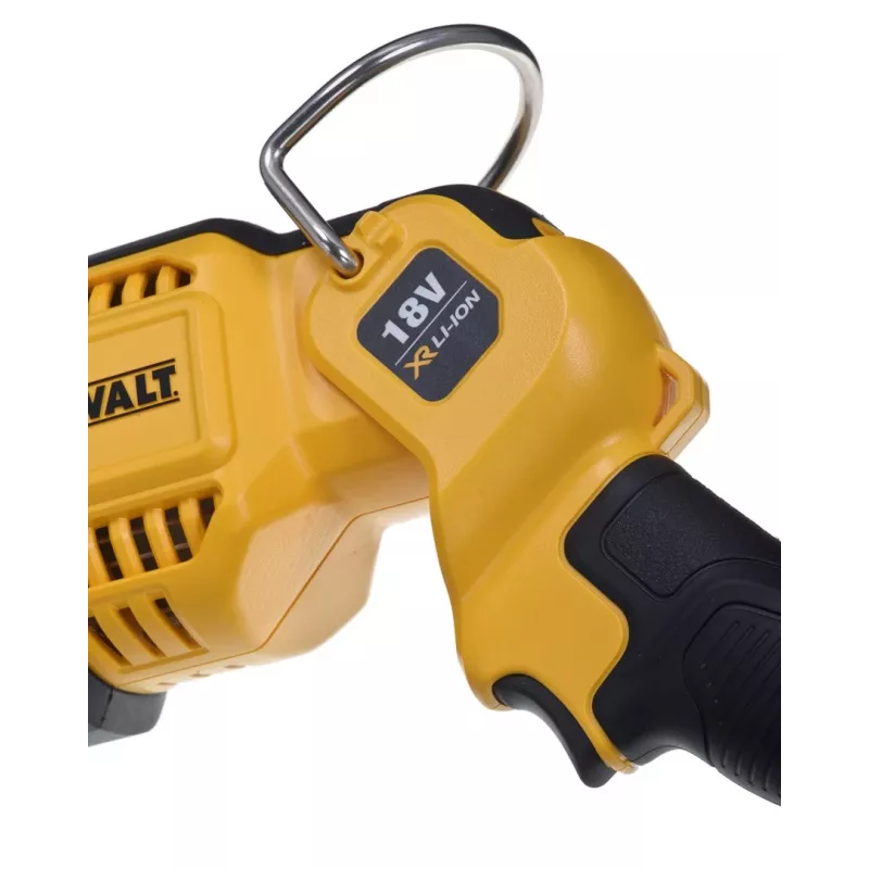 Piekarināma darba lampa DeWalt DCL043-XJ, LED 1000 lm, 3 spuldzes, 90° stars, dzeltena/melna
