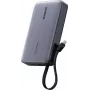 Power bank UGREEN PB551 20 000 mAh 145W ar 1x USB-C, 1x USB-A un iebūvētu kabeli (55992B)