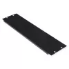 Aizpildes panelis ROLINE 19 collu 3U melns tērauds 480mm