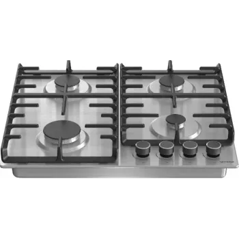 Gorenje G642ABX gāzes plīts virsma, nerūsējošais tērauds, iebūvējama, 60 cm, 4 zonas
