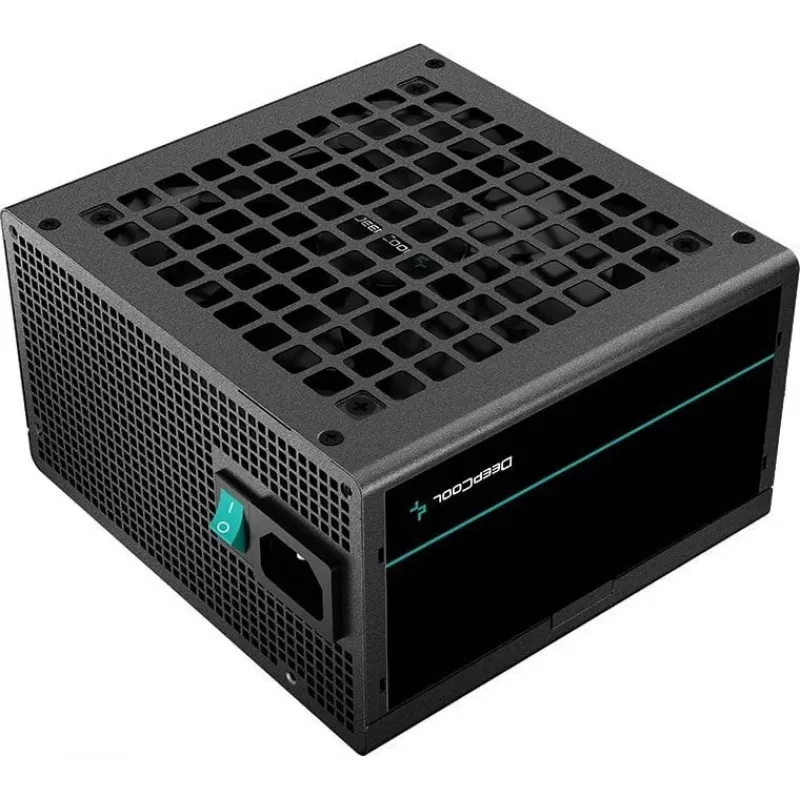 Barošanas bloks DeepCool PF500 500 W ATX 2.4, 80 PLUS, 120 mm ventilators, 20+4 pin, 2×6+2 PCIe, 4×SATA