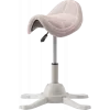 Up Up Toronto ergonomiskais balansēšanas krēsls Balts, Ivory audums, garāks gāzes pacēlājs